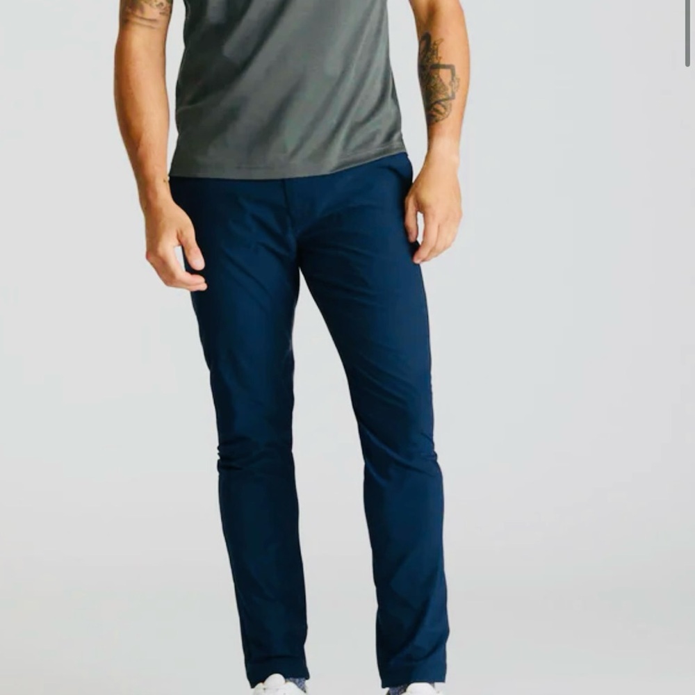 Untickit Chancellor Pant Men's Navy Blue Pants Size 38x32